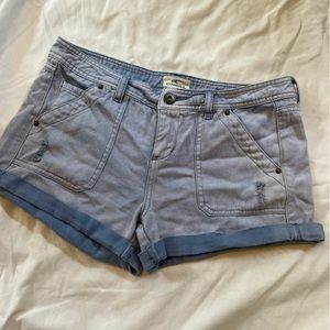 O’Neill light denim jean shorts size 9